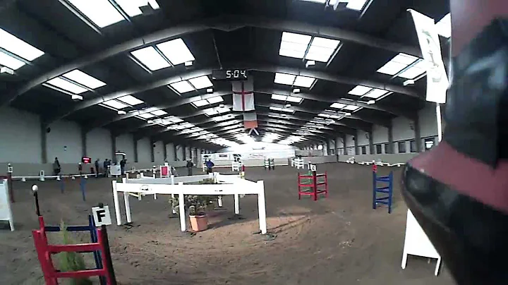 Diana Irwin drives obstacles 1 & 2 Indoor Driving ...