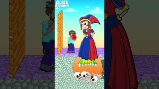 Will Baby Steve Return To Destroy Witch Pomni? | The Amazing Digital Circus #Minecraft #Animation