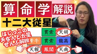 算命学教材【十大主星と十二大従星】 算命学教材十大主星と十二大従星 （十二大従星）