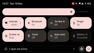 TSC510 - Touch Screen Mode Selection