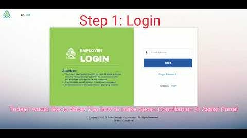 Perkeso Assist Portal User Guide , 8 Step Teach You How To Submit Socso Contribution