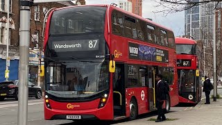*Loud Axles Fast* GoAhead London Route 87 | Alexander Dennis Enviro 400H MMC (EH289, YX18KXB) *Loud Axles Fast* GoAhead London Route 87 | Alexander Dennis Enviro 400H MMC (EH289, YX18KXB)