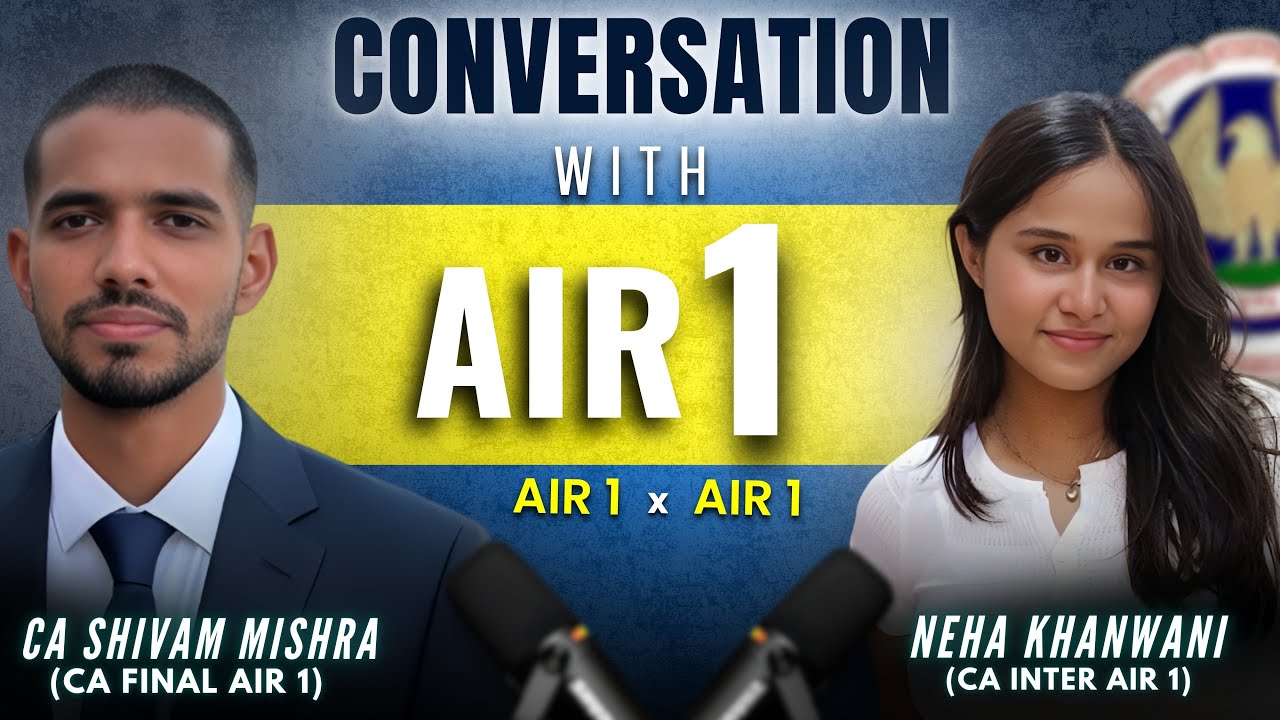 AIR 1 x AIR 1 | Беседа с AIR 1 Нехой Кханвани | CA Inter | CA Шивам Мишра