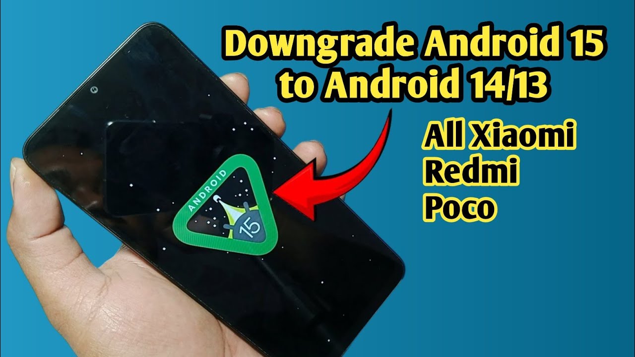 Cara Downgrade Android 15 Ke 14 Xiaomi