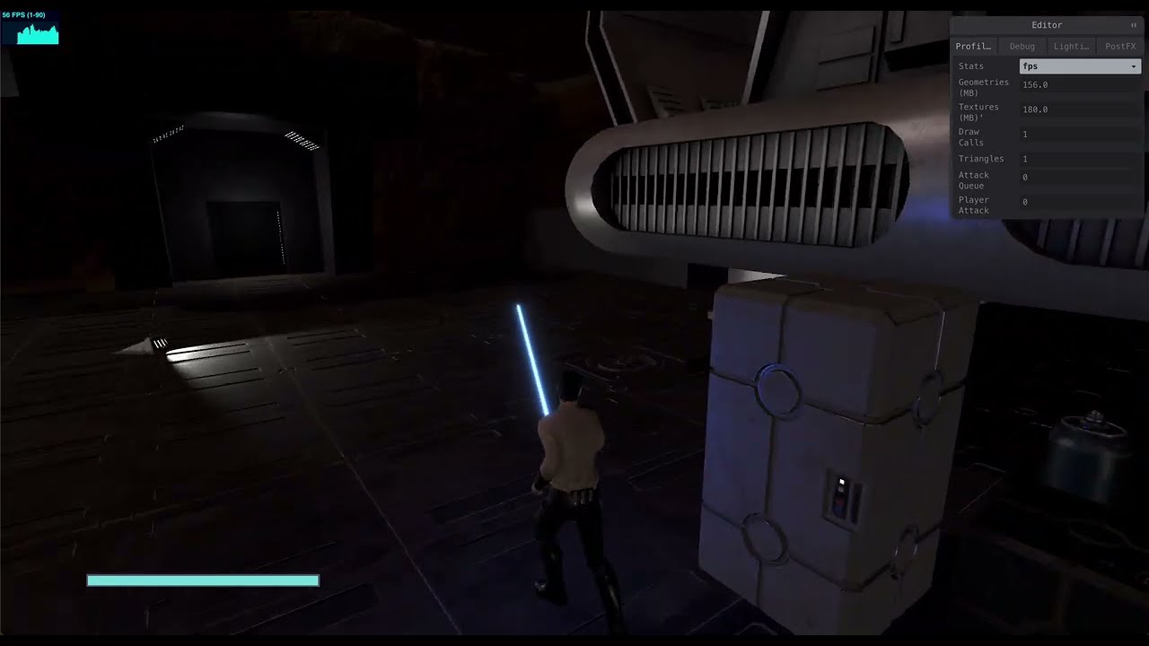 Jedi Knight II: Jedi Outcast Fan Remake (threejs)