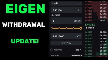 DO THIS NOW | EIGEN WITHDRAWAL UPDATE