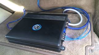 2 12" Memphis audio subs on 250watts in a blazer