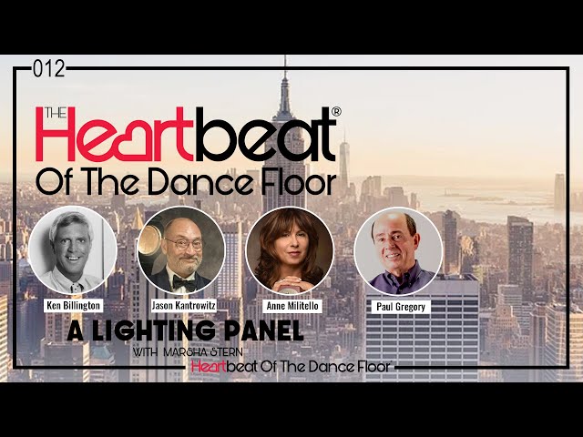 A Lighting Panel with Marsha Stern Heartbeat Of The Dance Floor® # 012