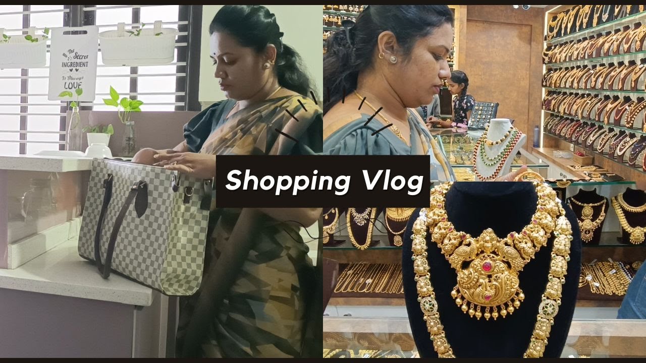 Vlog || Jewellery shopping || Gold polish silver jewellery