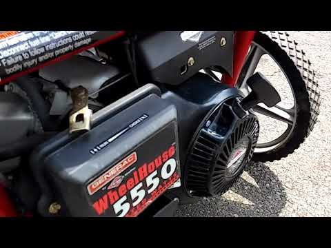 GovDeals: Generac Wheel House 5550 Heavy Duty Generator