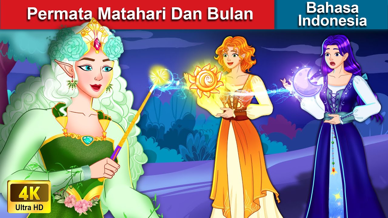 Permata Matahari Dan Bulan 💎 Dongeng Bahasa Indonesia 🌜 Woa