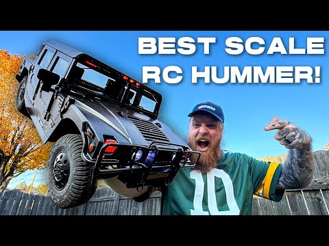 Phenomenal Scale Details & SO Much Fun! | FMS Hummer H1 Review