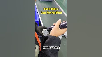 China PRSK Cross Flow Fan Impeller Production Workshop #tangential #factoryproducts #manufacturing