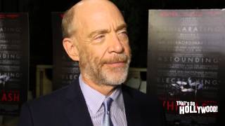 2015 Oscar Winner JK Simmons Talks "Whiplash" and Working With Miles Teller!