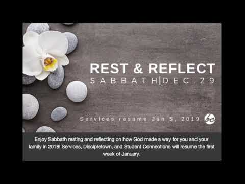 Rest & Reflection Sabbath