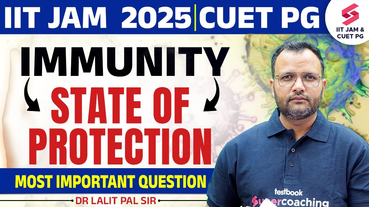 IIT JAM 2025 | CUET PG | Immunity | Most Important Question State Of ...