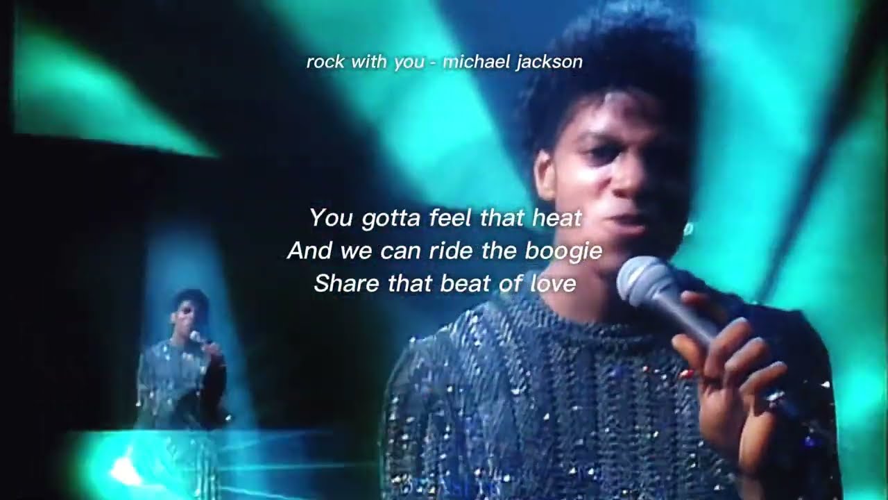 michael jackson - rock with you (sped up)
