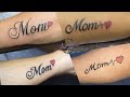 Miss u mom  tattoo  mom  heart tattoo  mom tattoo