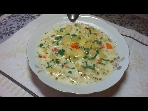 Wideo: Gotowanie Zupy Ziemniaczanej W Chlebie