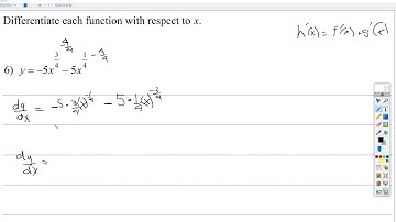 Derivatives: Power Rule with Fractional Exponents