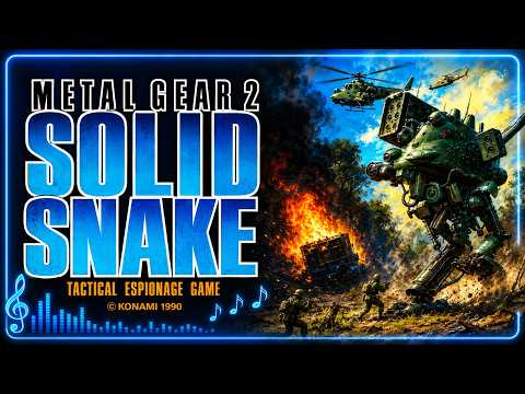 Metal Gear 2 - Solid Snake OST: Spiral | Battle on the Spiral Stairs