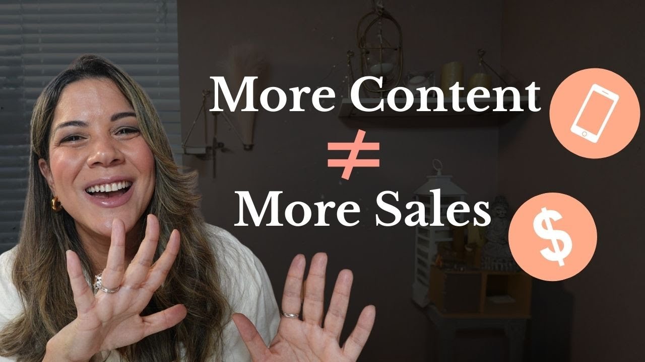 The lie that posting more will grow your business.