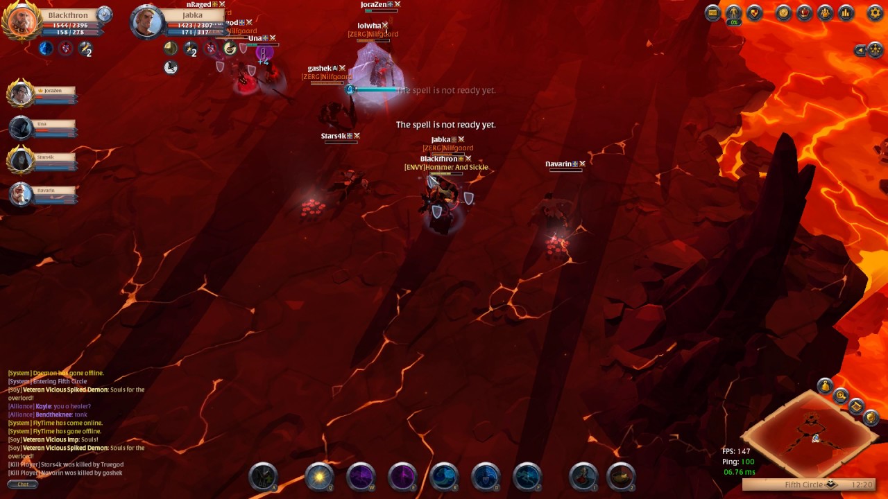 Albion Online PvP Mace in Hellgate 22 YouTube