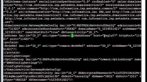How to change an Informatica Node Address