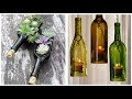 24 Ideias de arte feita com garrafa de vidro Artesanato sustentável