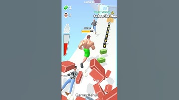 Muscle Rush - Smash Running 👀All Levels🧍🏻🏂🏻 Gameplay & Walkthrough  Ep - 2102 Level : 92