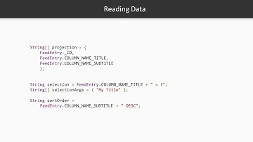 Build Professional Android Apps: A Comprehensive Guide - SQLite and Frameworks - 10