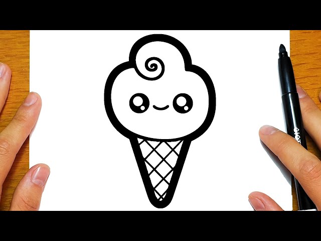 How to Draw a Bunny Ice Cream | by Easy Draw For Kids | Medium