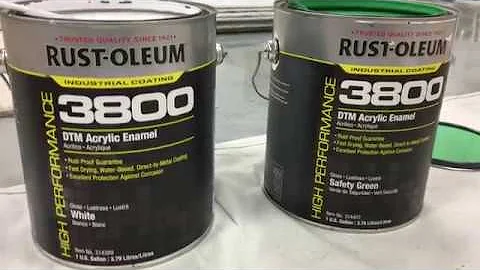 Rust-Oleum Industrial- 3800 System DTM Acrylic Enamel