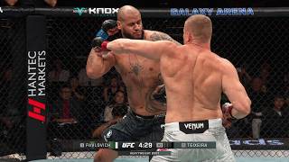 Sergei Pavlovich vs Tallison Teixeira FULL FIGHT HIGHLIGHTS | UFC Macau