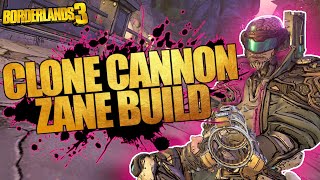 Borderlands 3 | Clone Cannon Zane Build (The BEST Level 65, Mayhem 10 & 11 Zane Build)