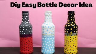 bottle painting designs easy 2