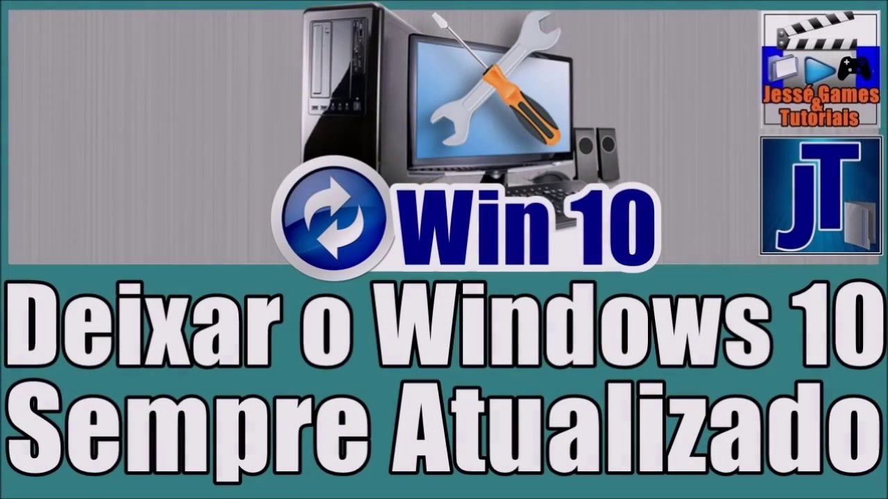 Como Atualizar o Windows 10 sem Precisar Resinstalar ou Formatar o PC ...