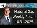 Natural Gas Weekly Recap (NGZ25 @ 4.041) - 10.31.2025