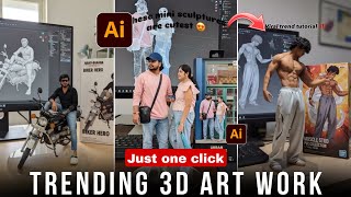 Trending 3D Art Photo Editing || Google Gemini 3D Photo Editing || Instagram Trending Photo Editing screenshot 4