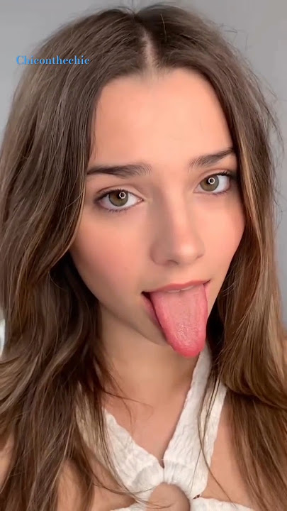 super tongue girl count #chiconthechic #shorts #tongue
