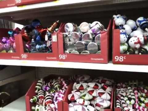   The Christmas  Decorations  at Walmart    YouTube