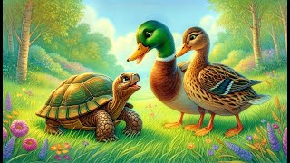 kid version- The Tortoise & the Ducks- Aesops Fables -modernised retelling