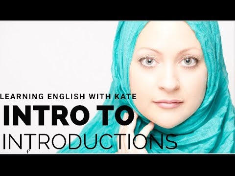 Small Talk in English- Intro to Introductions
