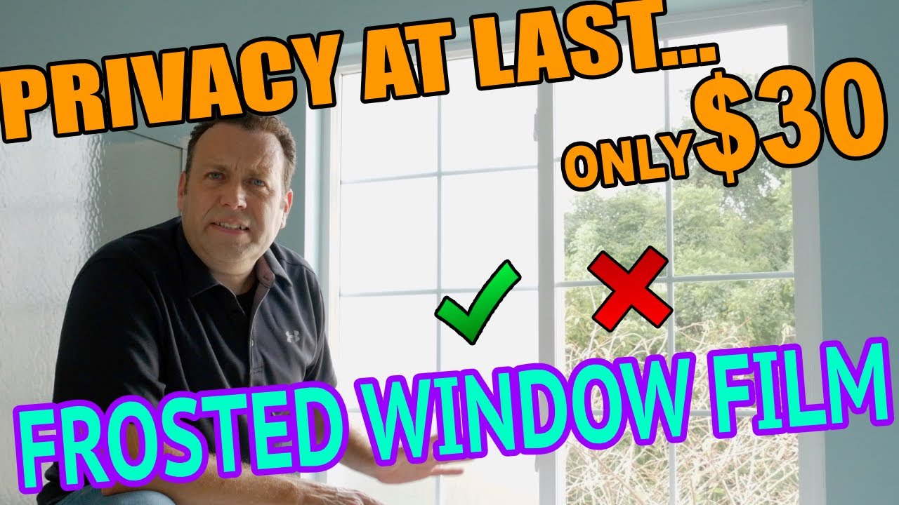 How to Install Privacy Frosting on Glass Windows in 5 Minutes