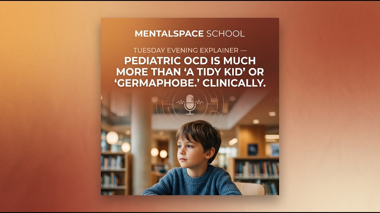 Tuesday evening explainer — Pediatric OCD... episode artwork