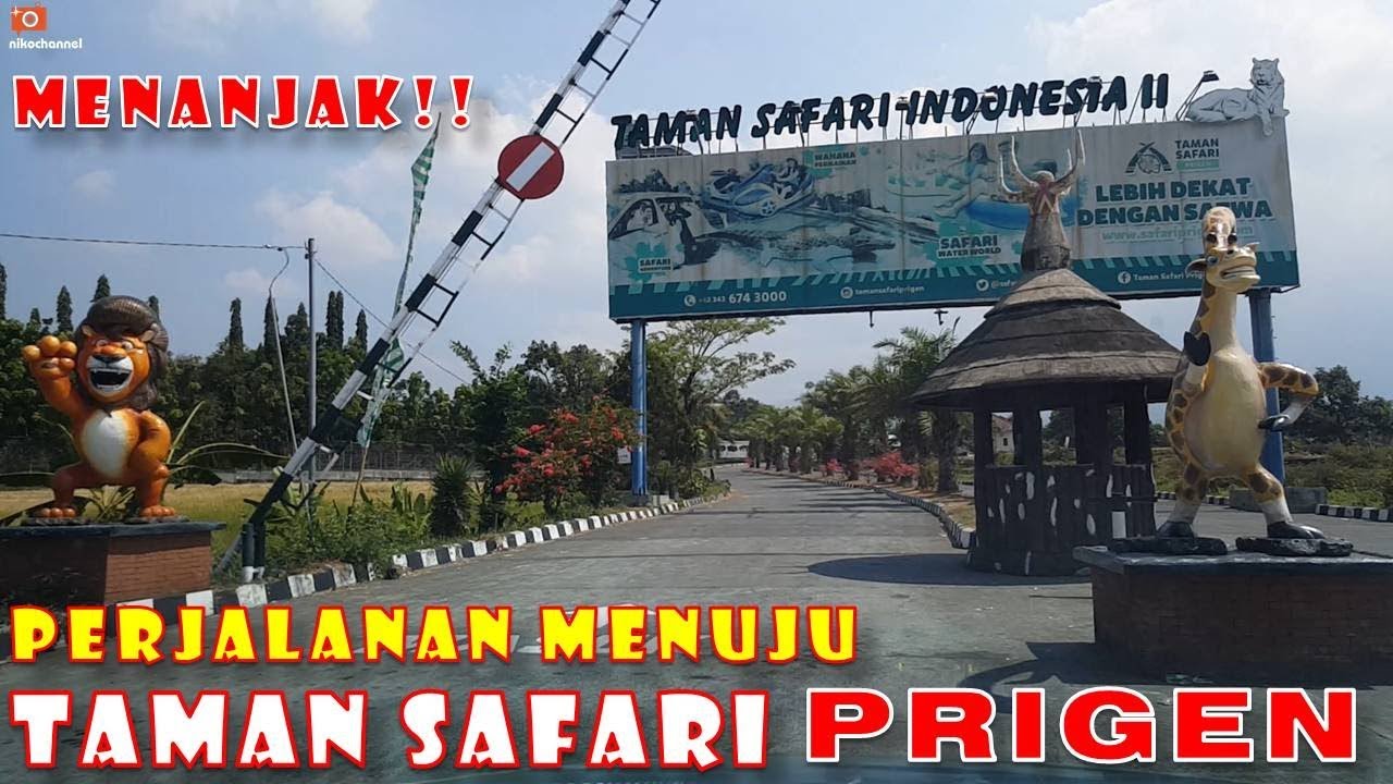 Jalan Menuju TAMAN SAFARI II PRIGEN - Menanjak dan berkelak kelok
