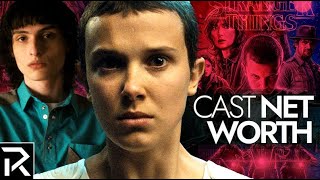 Stranger Things Cast Ranked By Net Worth by TheRichest 3,465 views 13 days ago 2 minutes, 23 seconds