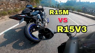 R15M Vs R15V3 Pure Adrenaline Going To Crash While Chasing Fastest R15M
