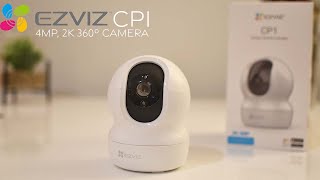 EZVIZ CP1 4MP 2K 360 WiFi Indoor Home Security Camera Review screenshot 3