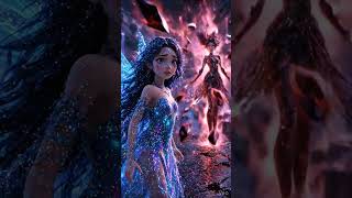 Part 5 'One touch and she's gone'🌊 #aesthetic#cinematic#fairytales#fairyland₹ #fairygirl#viral#ai